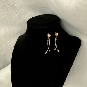 Sabika Metallic Sunshine Fun Studs with Ear Jackets